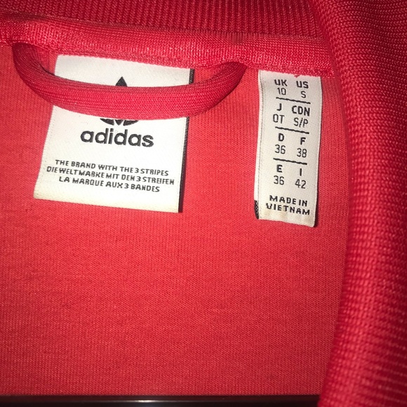 Adidas red tracksuit - Picture 3 of 4